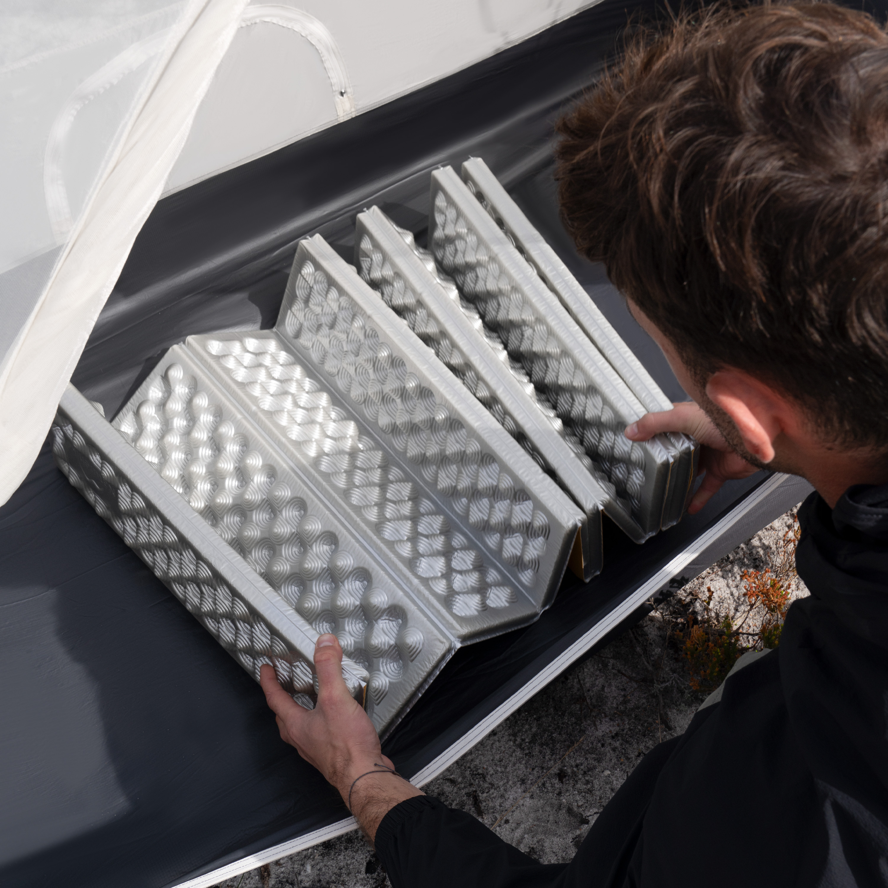 Naturehike zesílená pěnová karimatka Nestbee - 480g - žlutá